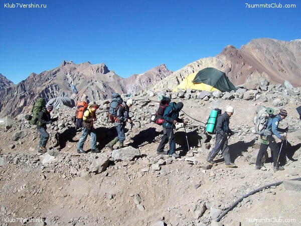 Aconcagua 2010 - Ossetian expedition, photo 64