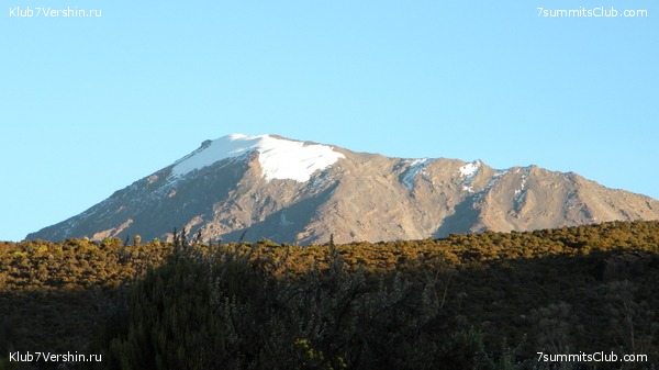 Kilimanjaro. August 2010, photo 1