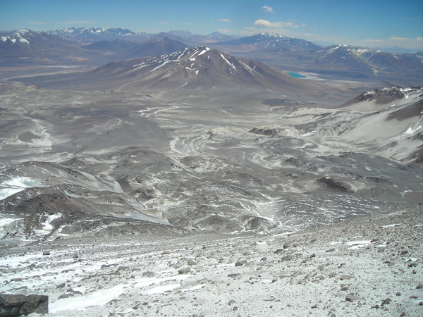 Ojos del Salado. Alex Abramov at 2012, photo 6