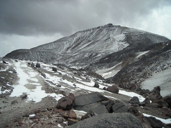 Ojos del Salado. Alex Abramov at 2012, photo 11