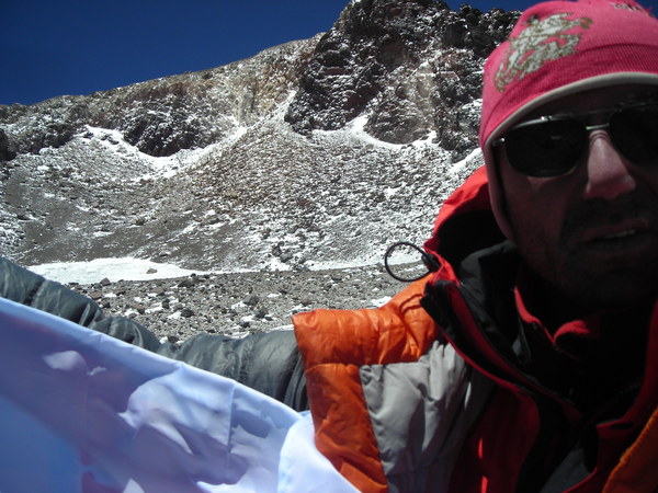 Ojos del Salado. Alex Abramov at 2012, photo 14